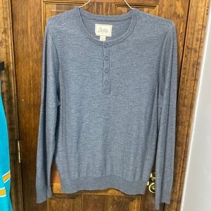 Gray Henley long sleeve